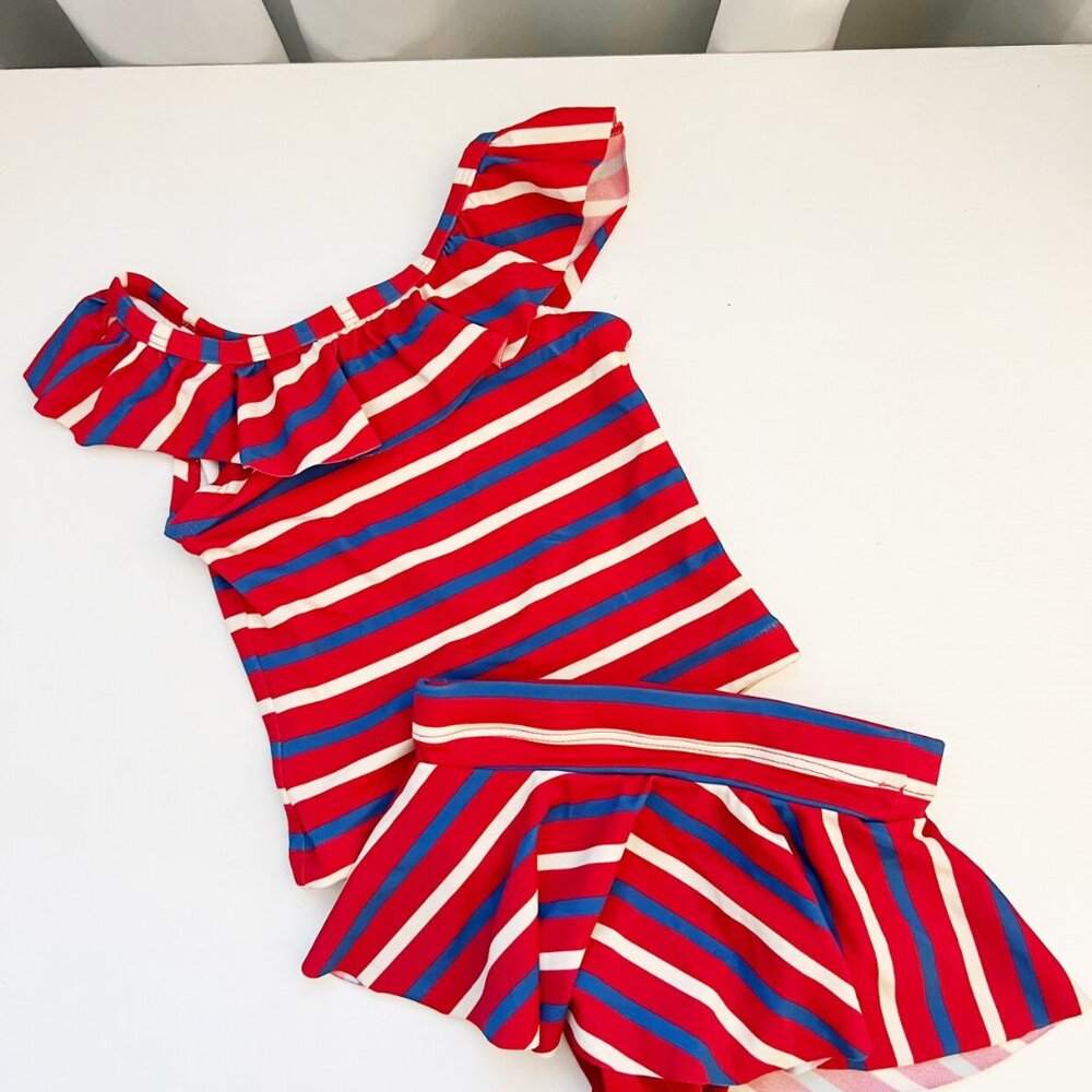 Hanna Andersson Two-Piece Toddler Swimsuit 18-24 Months